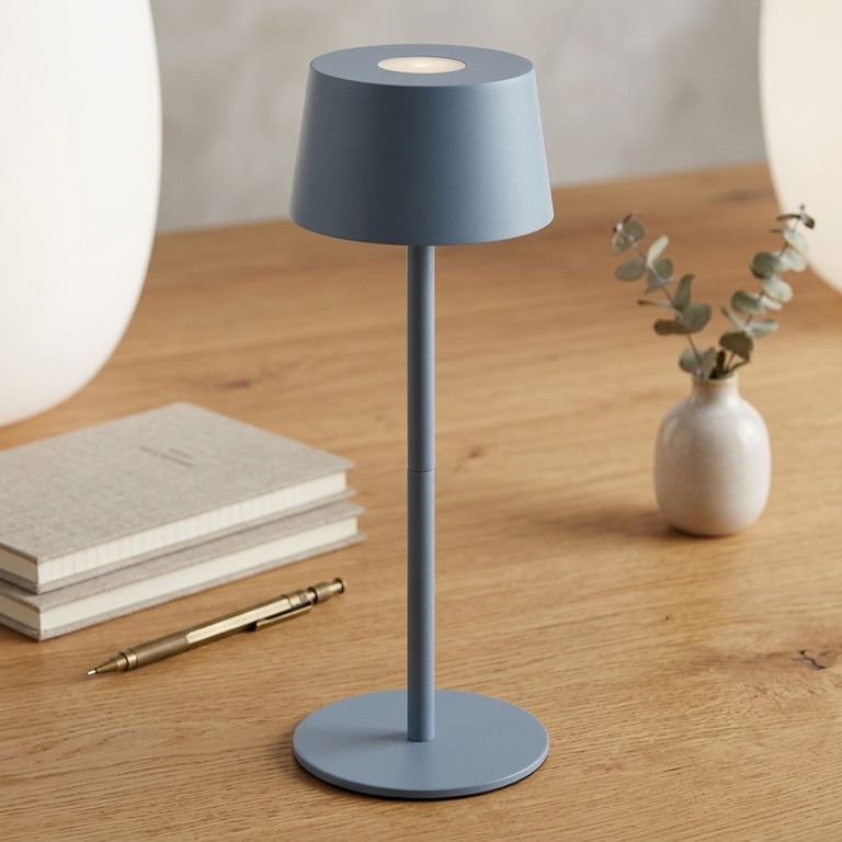 Lámpara Led Recargable Sabry 9x25 cm