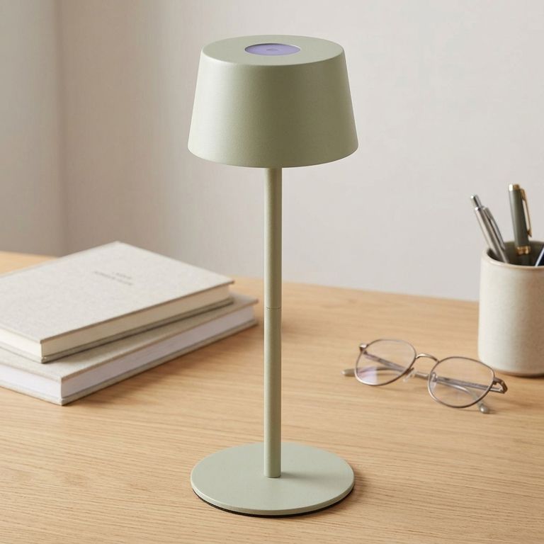 Lámpara Led Recargable Sabry 9x25 cm