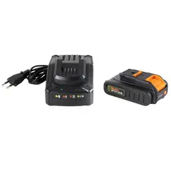 BAUKER - Kit Cargador 2A + Batería 2Ah
