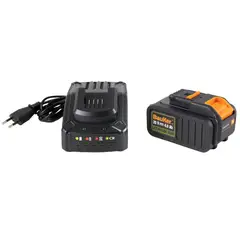 BAUKER - Kit Cargador 2A + Batería 4Ah