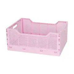 JUST HOME COLLECTION - Caja plegable 40x17x30 cm Fucsia