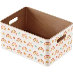 JUST HOME COLLECTION - Caja organizadora 23.5x16x33 cm Multicolor