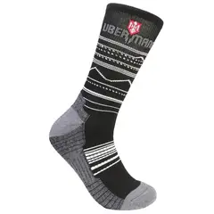 UBERMANN - Calcetin lana negro 3 pares