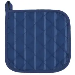 JUST HOME COLLECTION - Toma olla 20x20 cm tela azul/blanco