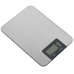 JUST HOME COLLECTION - Báscula digital 5 kg Plateado