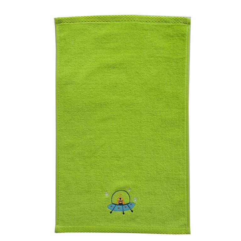 Toalla Visita 380 gr Algodón 28x46 cm Verde