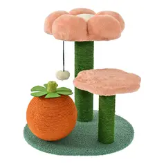 PETIZOOS - Gimnasio gato flores 50 cm