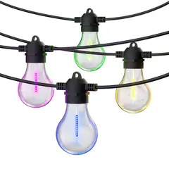 JUST HOME COLLECTION - Guirnalda Solar 8m colores