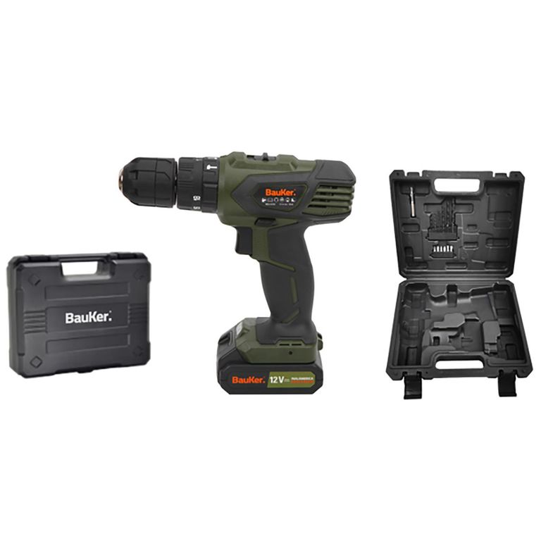 Taladro Inalámbrico Percutor 12V 10MM +29 Accesorios a $29.990
