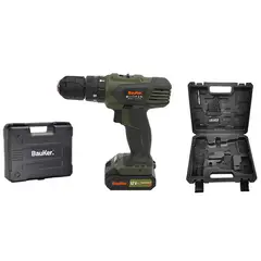 BAUKER - Taladro Inalámbrico Percutor 10MM +29 Acc