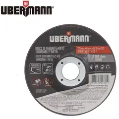 UBERMANN - Disco Corte Acero Inoxidable 4 1/2" 6mm