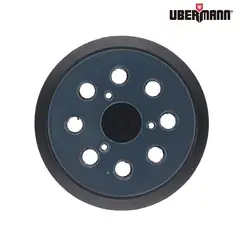 UBERMANN - Repuesto plato de goma con velcro para lijadora 5"