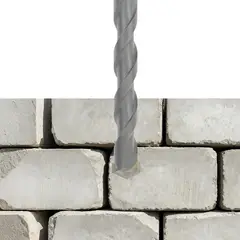 BAUKER - Broca para concreto 13mm hexagonal