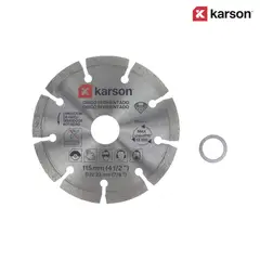KARSON - Disco diamantado 4 1/2" Segmentado