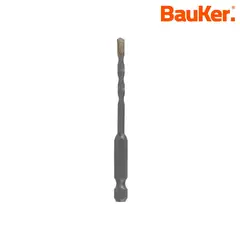 BAUKER - Broca para concreto 4mm hexagonal
