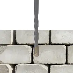 BAUKER - Broca para concreto 4mm hexagonal