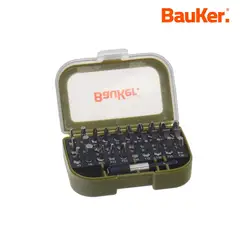 BAUKER - Set 31 puntas de impacto