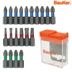 BAUKER - Set puntas de impacto 25mm 20pz