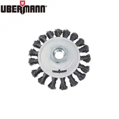 UBERMANN - Grata circular trenzada biselada 100mm