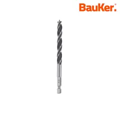 BAUKER - Broca para madera 8mm hexagonal