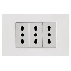 HALUX - Toma Triple Chl 10/16 Andromeda Wh