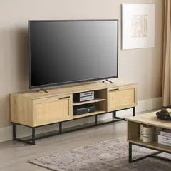 JUST HOME COLLECTION - Mesa de TV 65 " Bali Café 150x50x40 cm