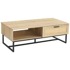 JUST HOME COLLECTION - Mesa de Centro Bali Café 120x60x42 cm