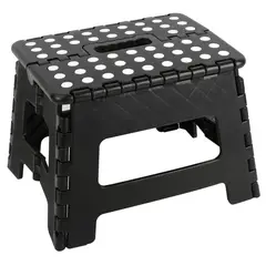 JUST HOME COLLECTION - Piso plegable Oxi Negro 21.6x31.5x25.4 cm