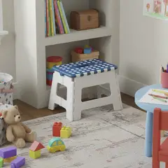 JUST HOME COLLECTION - Piso plegable Oxi Azul 21.6x31.5x25.4 cm