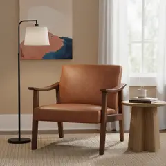 JUST HOME COLLECTION - Poltrona 1 cuerpo Michine 61x74x72 cm Café