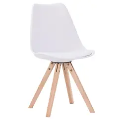 JUST HOME COLLECTION - Silla Copper Blanco 80x47x52 cm
