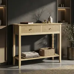 JUST HOME COLLECTION - Arrimo Noir Café 100x35x80 cm