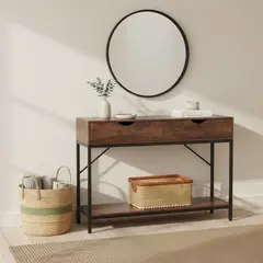 JUST HOME COLLECTION - Arrimo Rustico Café 109x30x75 cm