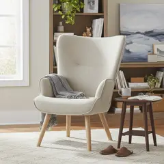 JUST HOME COLLECTION - Poltrona 1 cuerpo Aura 69x95x75 cm Beige