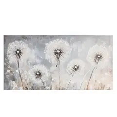 JUST HOME COLLECTION - Cuadro Diente León 2 120x60 cm