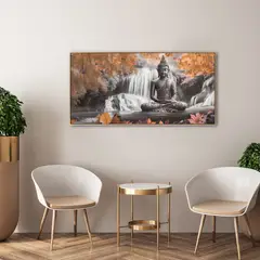 JUST HOME COLLECTION - Cuadro Buddah Agua 120x60 cm