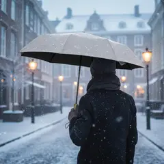 JUST HOME COLLECTION - Paraguas Clásico Retráctil