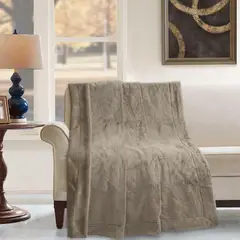JUST HOME COLLECTION - Manta Sherpa Suave 125X150