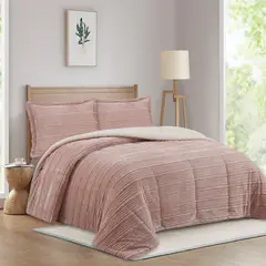 JUST HOME COLLECTION - Plumón Sherpa Boho Liso