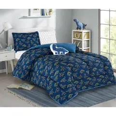 JUST HOME COLLECTION - Plumón 1.5 Plazas + Sábana + Cojin Infantil