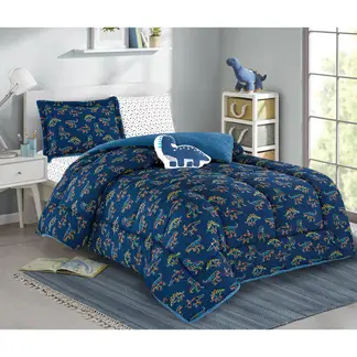 JUST HOME COLLECTION - Plumón 1.5 Plazas + Sábana + Cojin Infantil