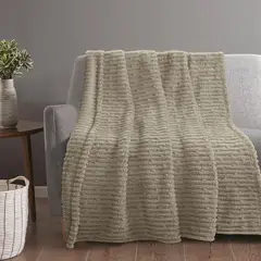 JUST HOME COLLECTION - Manta Sherpa Lineas 125X150