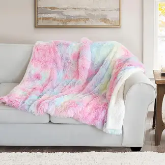 JUST HOME COLLECTION - Manta Sherpa Tie Dye 125X150 cm