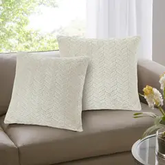 JUST HOME COLLECTION - Set 2 Cojines Decorativos Suave 40x40cm