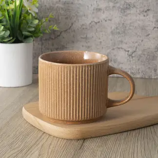 JUST HOME COLLECTION - Taza 400ml Reactivo Terra Soft