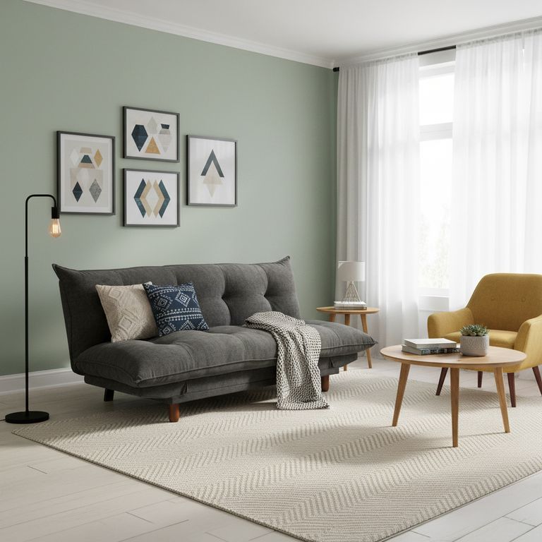 Futón Pillow Negro 192x100x88 cm