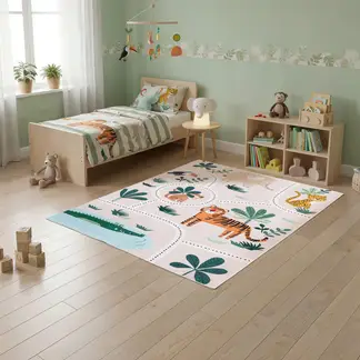 JUST HOME COLLECTION - Alfombra 120x170 cm Muticolor