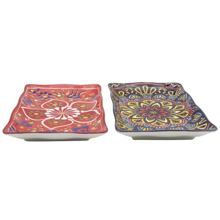 JUST HOME COLLECTION Fuente 12.3x19.6 cm Mandala Surtido