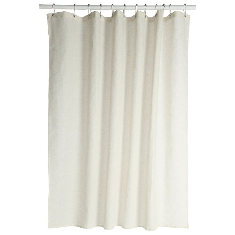 Cortina De baño 180x180 cm Beige