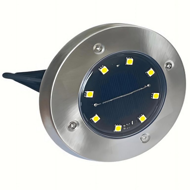 Set 4 estacas 0.05 W IP 65 10 lm Luz Cálida